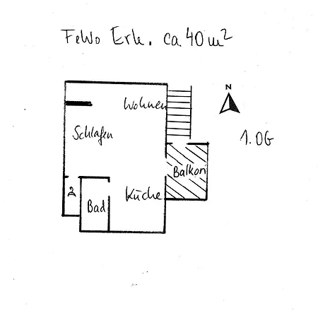 Erle - Ulenhoef Lägenhet